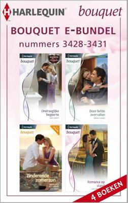 Bouquet e-bundel nummers 3428-3431 (4-in-1) - Kate Hewitt, Donna Alward, Jennie Lucas, Lucy Gordon, Catherine George - ebook