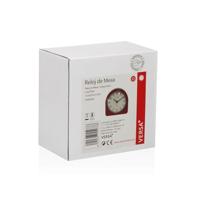 Tafelklok Versa Luxa Rood Plastic 5,8 x 10 x 10 cm - thumbnail