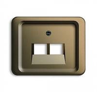 Busch-Jaeger 2CKA001753A8493 UAE-, IAE-, ISDN-contactdoos Afdekking Brons 1 stuk(s) - thumbnail