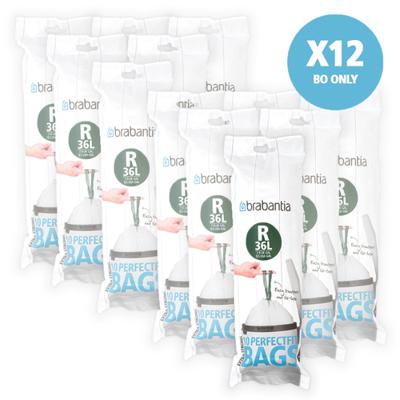 Brabantia Perfectfit afvalzak code r 36 liter 10stuks