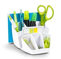 Riviera by CEP pennenbakje met 8 vakjes, wit - thumbnail