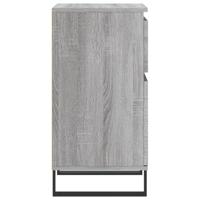 Dressoirs 2 st 40x35x70 cm bewerkt hout grijs sonoma - thumbnail