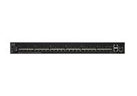 Cisco SG350XG-2F10 stapelbaar beheerde schakelaar, 10 x 10 Gbase-T poort, 2 x 10 Gigabit Sfp+ (Dedicated), 1x Gigabit beheer - thumbnail
