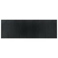 Vloerkleed rechthoekig 100x300 cm bamboe grijs - thumbnail