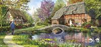 Cottage by the Brook Puzzel 636 Stukjes - thumbnail