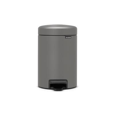 Brabantia pedaalemmer Newlcon 3 liter mineral concrete grey