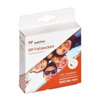 Fotohoeken walther design 10x15mm transparant 1000 stuks - thumbnail