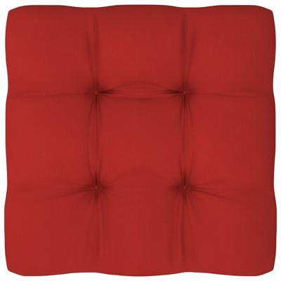 vidaXL Bankkussen pallet 80x80x10 cm rood vidaXL Bankkussen pallet 80x80x10 cm rood