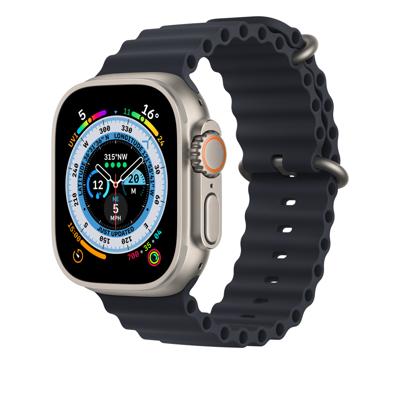 Apple Ocean Band Extension Apple Watch 44mm / 45mm / 46mm / 49mm Midnight XL