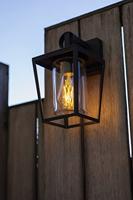 Lutec Design wandlampWest zwart - 5207901012 - thumbnail