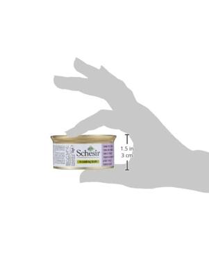Schesir Tonijn met Kip in Bouillon natvoer kat 70 gram