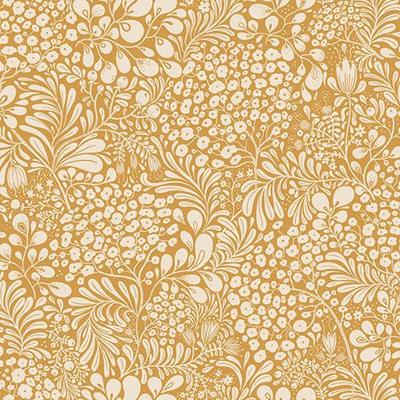 Dutch Wallcoverings Lina II - Siv Dark Yellow - Geel