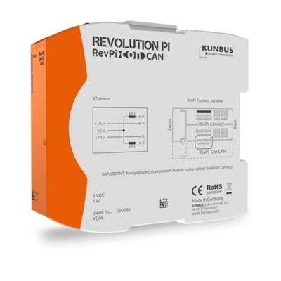 Revolution Pi by Kunbus PR100286 RevPi Con CAN Busmodule 1 stuk(s) Revolution Pi by Kunbus PR100286 RevPi Con CAN Busmodule 1 stuk(s)