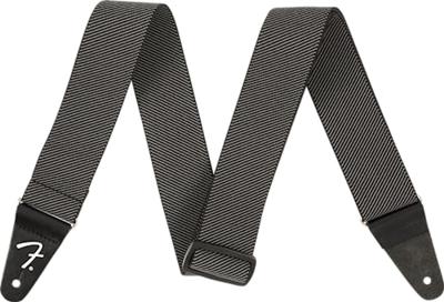 Fender WeighLess Grey Tweed elastische gitaarband, tweed