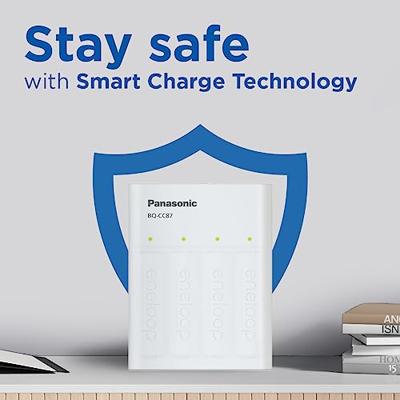 Panasonic BQ-CC87 Batterijlader NiMH AAA (potlood), AA (penlite) Panasonic BQ-CC87 Batterijlader NiMH AAA (potlood), AA (penlite)