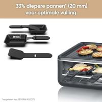 Severin RG2365 Racletteset Zwart - thumbnail