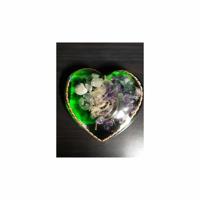 Orgonite Hart Groen - thumbnail