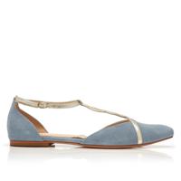 Rachel Simpson Bronte Bruidsschoenen Blauw | Maat: 36 - thumbnail