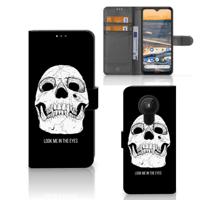 Telefoonhoesje met Naam Nokia 5.3 Skull Eyes - thumbnail