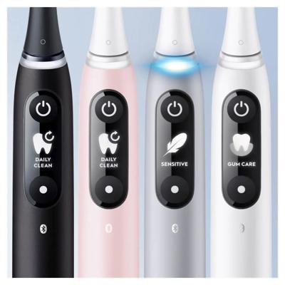 Oral-B iO Series 6 Volwassene Roterende tandenborstel Zwart