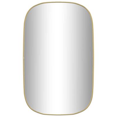 VidaXL Wandspiegel 80x50 cm goudkleurig