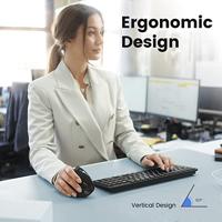 Perixx PERIMICE-813 Muis Bluetooth Zwart 800 dpi, 1200 dpi, 1600 dpi - thumbnail