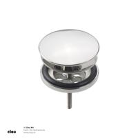 Clou Wash Me Afvoerplug Met Afdekkap Chroom 6.5x9.4cm - thumbnail