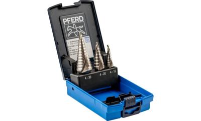 PFERD TOOLS 25201046 SET STB HSS 3 HSS Getrapteboorset 3-delig 1 stuk(s) PFERD TOOLS 25201046 SET STB HSS 3 HSS Getrapteboorset 3-delig 1 stuk(s)