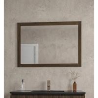 Saniclass Holz Base Spiegel - 100x70cm - donker eiken SW773971 - thumbnail