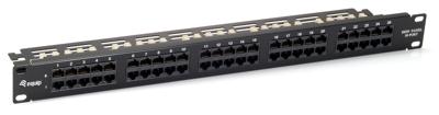 Equip 19 Patch Panel ISDN So, 50-Port, black