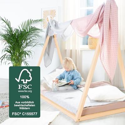 roba Kinderbed tipi Montessori (Bamboe) roba Kinderbed tipi Montessori (Bamboe)