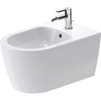 Duravit ME by Starck wandbidet 37x57cm met kraangat met overloop en wondergliss wit 22881500001 - thumbnail