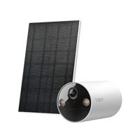 TP-Link Tapo C410 Kit 2K 3MP nachtzicht in kleur oplaadbaar IP65 lokale/cloud-certificaat 110° hoek opslag zonnepaneel meegeleverd draadloze batterij beveiligingscamera-kit - thumbnail
