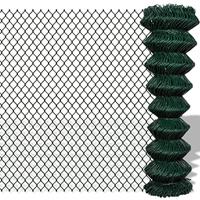 Gaashek 1,5x15 m staal groen - thumbnail