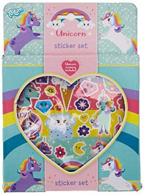 Totum eenhoorn stickerset Totum eenhoorn stickerset