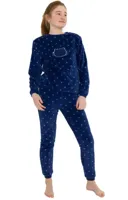 Cocodream fleece pyjama kind meisjes - Cats - 140 - Blauw - 140 - 140 - 140 - 140 - 140 - 140 - 140 - 140 - 140 - 140 - 140 - 140 - 140 - thumbnail