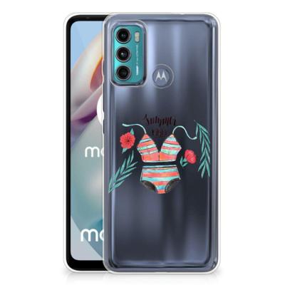 Motorola Moto G60 Telefoonhoesje met Naam Boho Summer Motorola Moto G60 Telefoonhoesje met Naam Boho Summer
