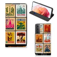Samsung Galaxy S21 | Book Cover | Postzegels - thumbnail