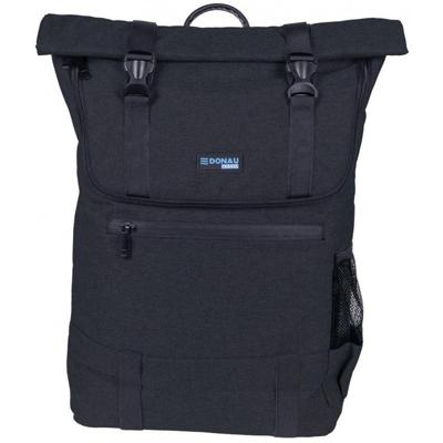 Donau Travel rugzak London, 18 l, 15,6 inch, zwart