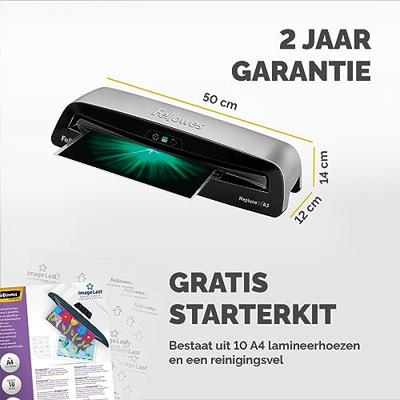 Fellowes Laminator Neptune 3 A3 5721501 DIN A3, DIN A4, DIN A5, DIN A6, DIN A7, DIN A8, Visitekaart Fellowes Laminator Neptune 3 A3 5721501 DIN A3, DIN A4, DIN A5, DIN A6, DIN A7, DIN A8, Visitekaart