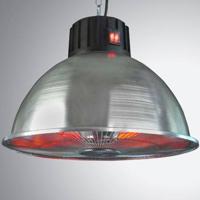 Eurom Partytentheater 1500 Ind. Patioheater Terrasverwarmer Zilver - thumbnail