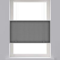 Decosol Plisségordijn honingraat lichtdoorlatend 60x180 cm antraciet - thumbnail