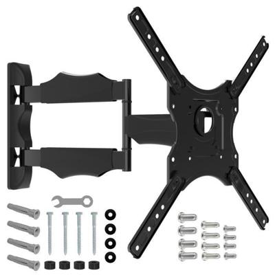 NANOOK Draaibare muurbeugel voor 32-55 inch tv's - Kantelbaar - Wandbeugel voor LCD-, LED-, QLED- en OLED-tv's