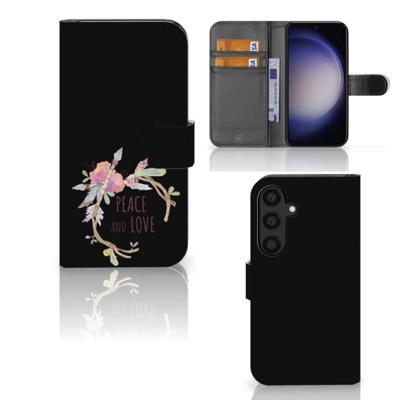 Samsung Galaxy S24 Leuk Hoesje Boho Text Samsung Galaxy S24 Leuk Hoesje Boho Text