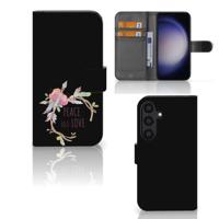 Samsung Galaxy S24 Leuk Hoesje Boho Text - thumbnail