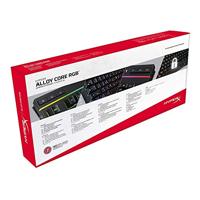HyperX Alloy Core RGB toetsenbord USB QWERTY Amerikaans Engels Zwart - thumbnail