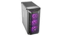 MasterBox MB511 RGB - Midtowermodel - ATX - geen voeding (ATX) - zwart - USB/Audio - thumbnail