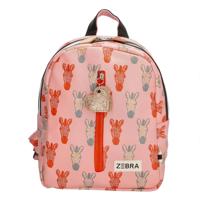 Zebra Girls Rugzak S Zebra Peach Gold - thumbnail