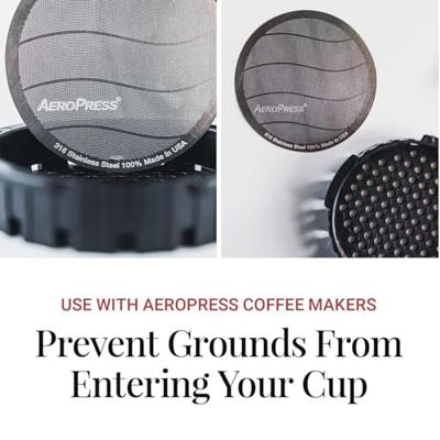AeroPress Koffiefilter Roestvrij staal