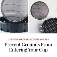 AeroPress Koffiefilter Roestvrij staal - thumbnail